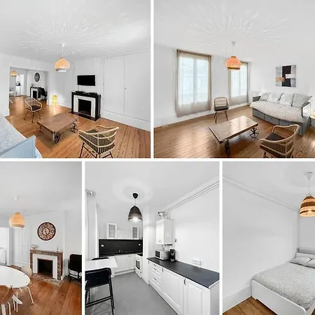 公寓 Le Refuge Chalonnais - Centre, Wifi, Parking 香槟沙隆